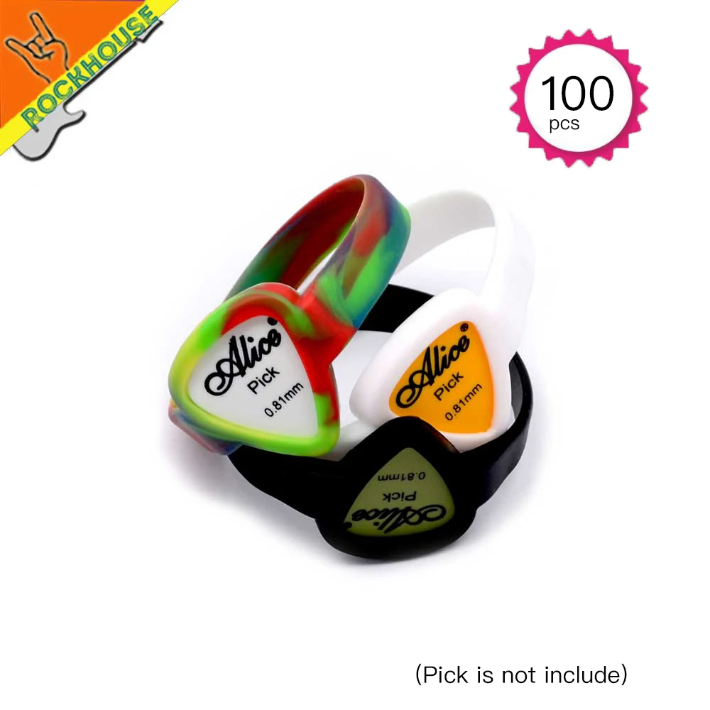 100 шт./лот оптовая продажа браслетов для гитарных подставок