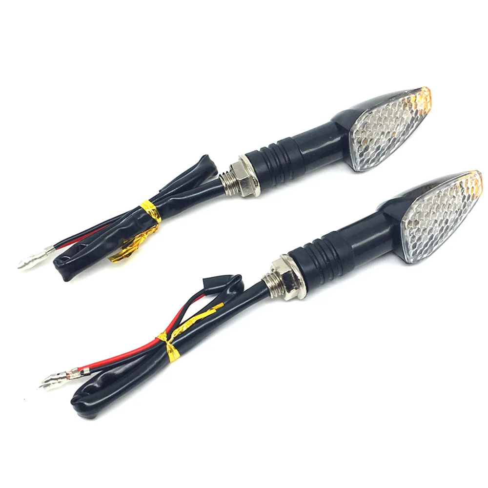 2 шт. Универсальный светодиодный индикатор поворота мотоцикла лампа указатель