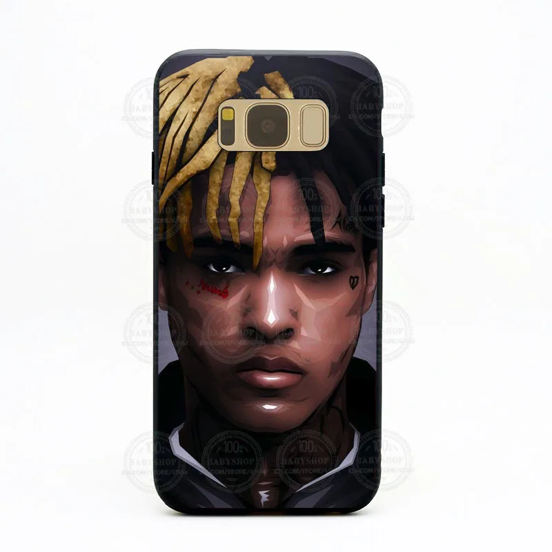 Hip Hop Rapper XXXTentacion Case Cover PC Hard Tpu Rubber For Samsung Galaxy S5 S6 S7 S8 S9 Plus Note 8 J510 Phone |