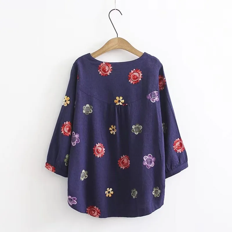 2018 New Summer Women Cotton linen short sleeve T shirt Loose Casual o-neck T-shirt Girl female plus size oversized | Женская одежда