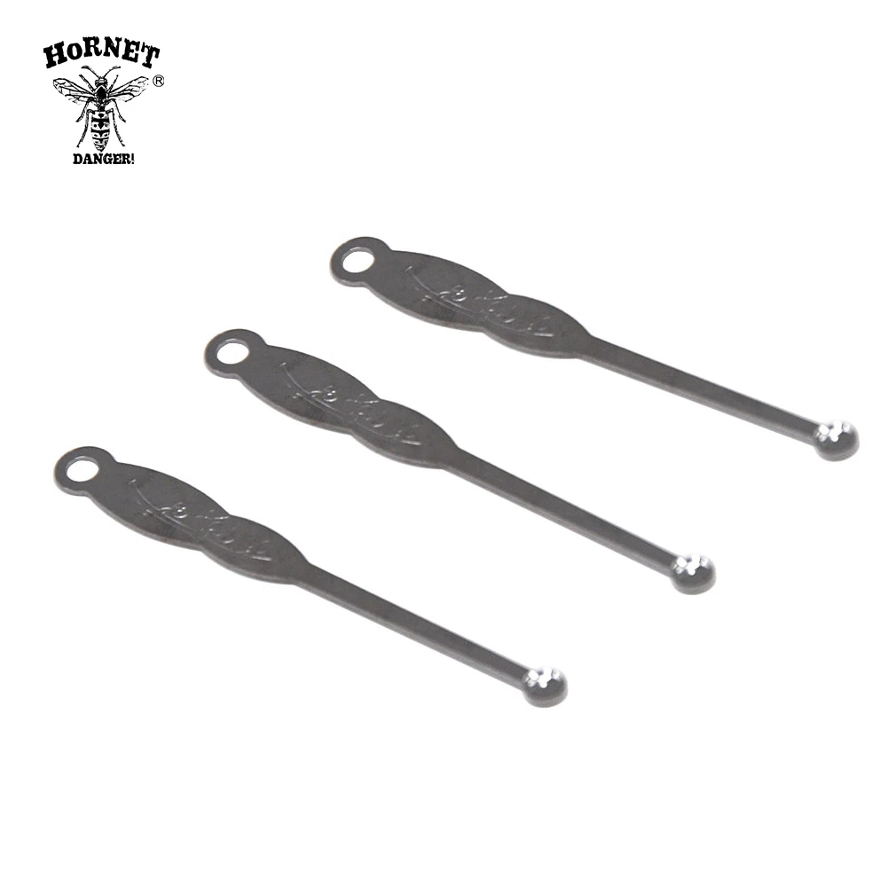 Высококачественная металлическая ложка табак HORNET Snuff Snorter порошок Hover Hooteer 65 мм