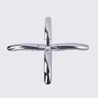 Funduoo для Seat Leon  Seat Ibiza MK3 6L 2002 2003 2004 2005 2006 2007, Высококачественная хромированная накладка на дверную ручку автомобиля, накладки