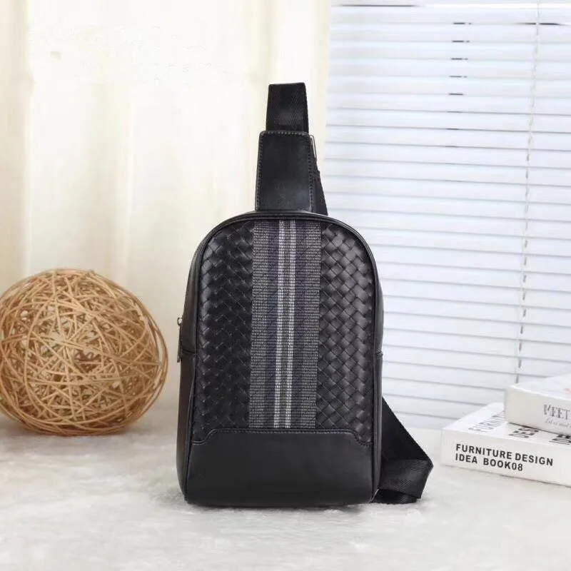 

Кожаная нагрудная сумка Kaisiludi, повседневная плетеная нагрудная сумка из воловьей кожи с вышивкой