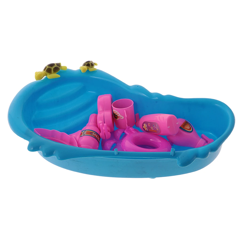 9 шт. набор миниатюрных принадлежностей для кукольного домика|miniature bathtub|dollhouse