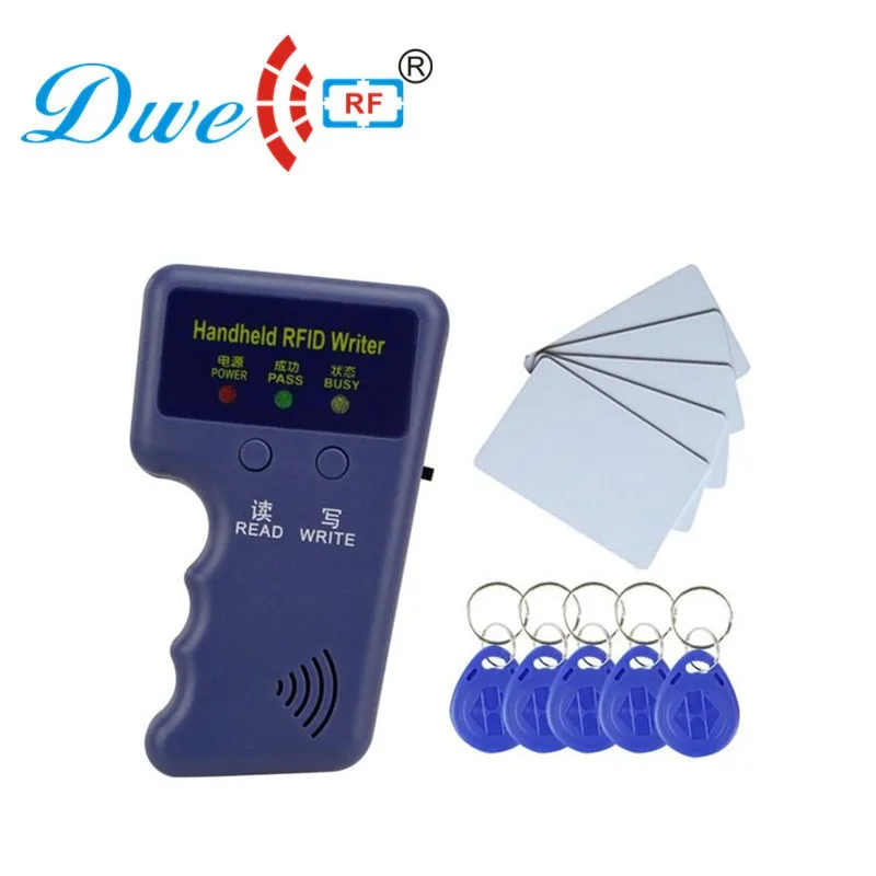 Бесплатная доставка РЧ id 125 кГц rfid cloner копир ключ дубликатор писатель с 5 clonador