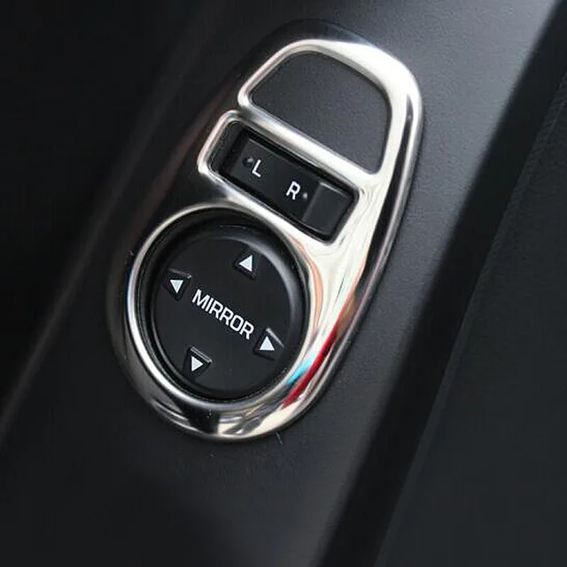Для Hyundai Creta IX25 2015 2016 2017 нержавеющая сталь зеркало заднего вида регулировки панель