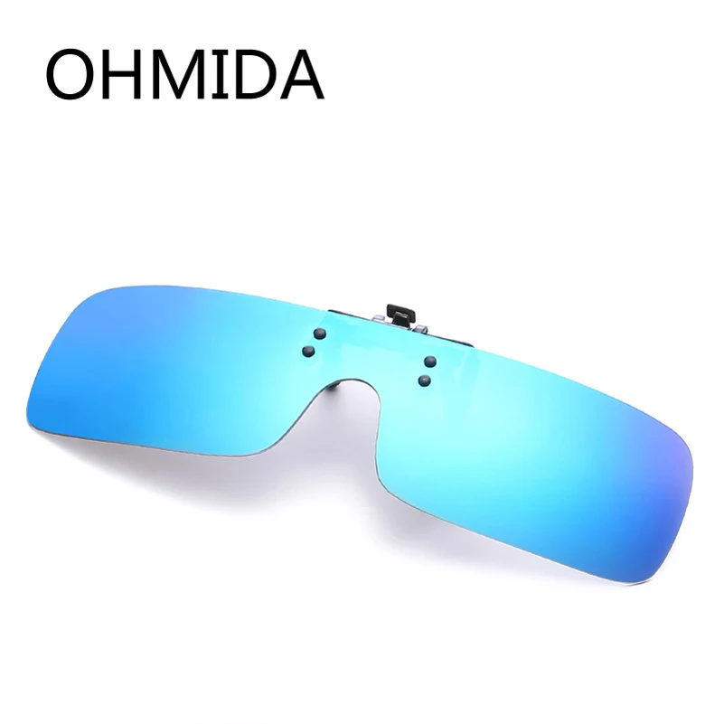 Мужские и женские солнцезащитные очки OHMIDA ретро с откидной крышкой