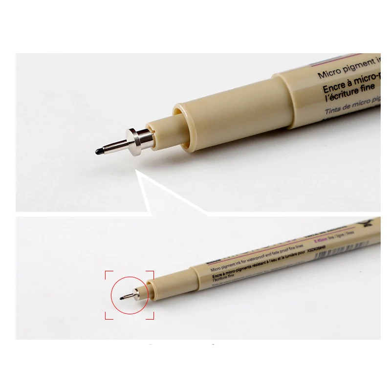 4 шт. Sakura Pigma Micron игла для рисования эскиз Мультяшные чернильные гелевые ручки