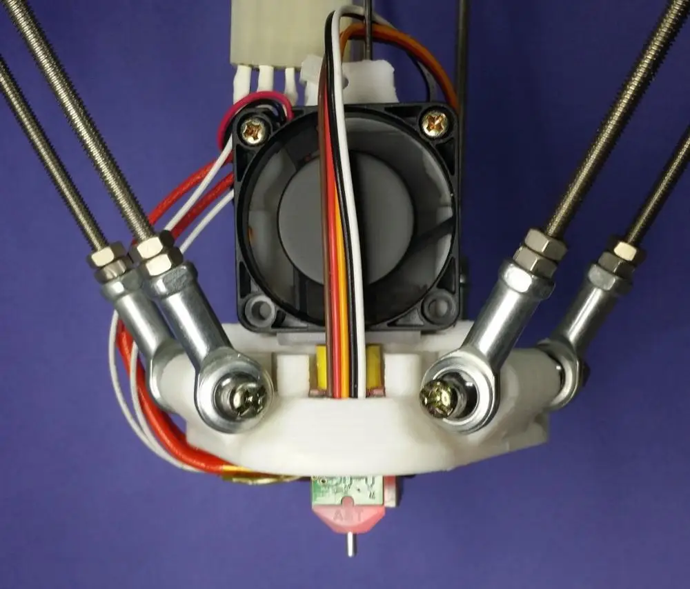 Funssor Delta Kossel rostock 3D принтер M3/M4 резьбовое отверстие эффект hotend с сенсорным датчиком