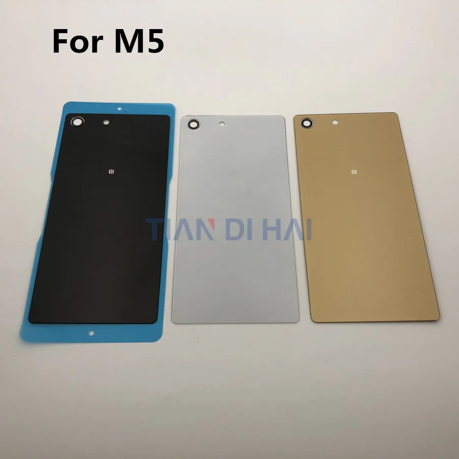 Задняя стеклянная крышка M5 для Sony Xperia Dual E5603 E5606 E5633 E5643 E5653 E5663 аккумулятора корпус