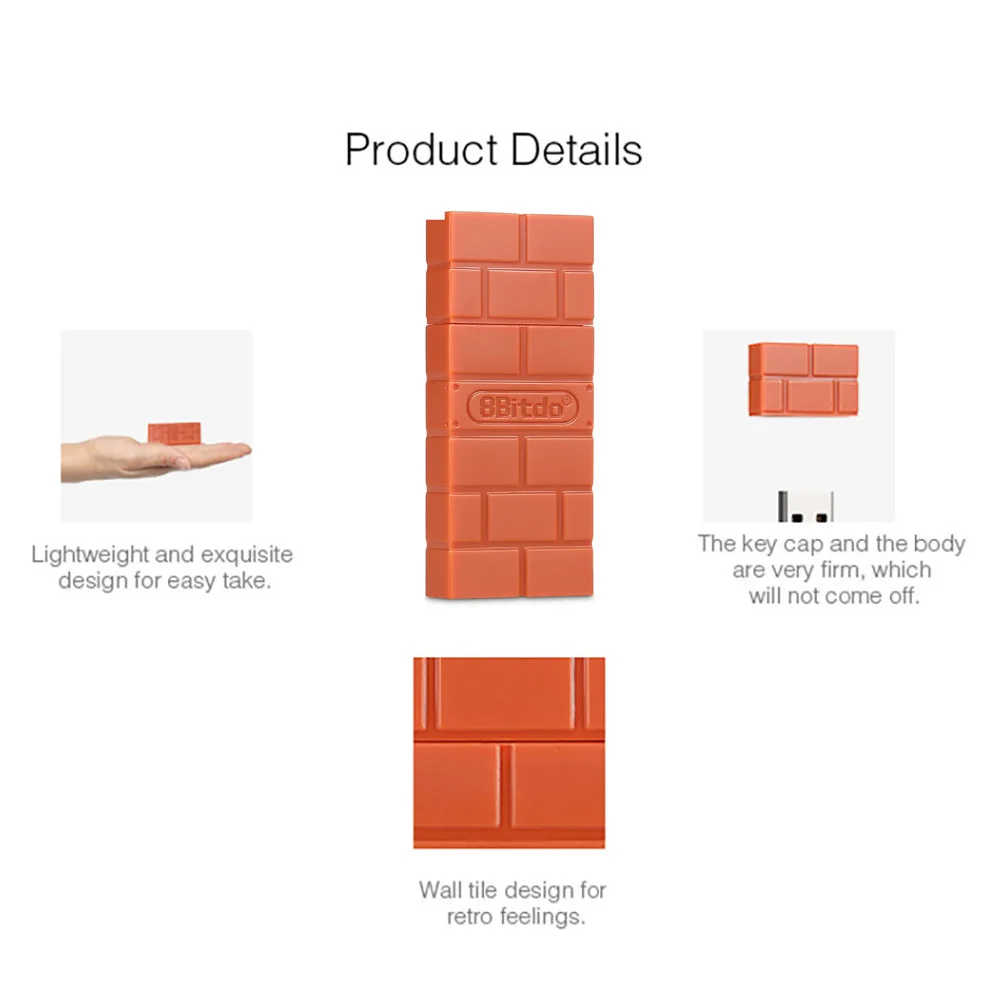 Беспроводной USB Bluetooth ресивер 8Bitdo адаптер для Nintendo Switch Pro Joy con PC Mac Xone S bluetooth