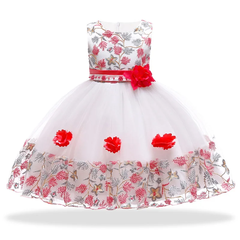 Платье для маленьких девочек 2019 Рождественская одежда Vestido Infantil летнее платье на