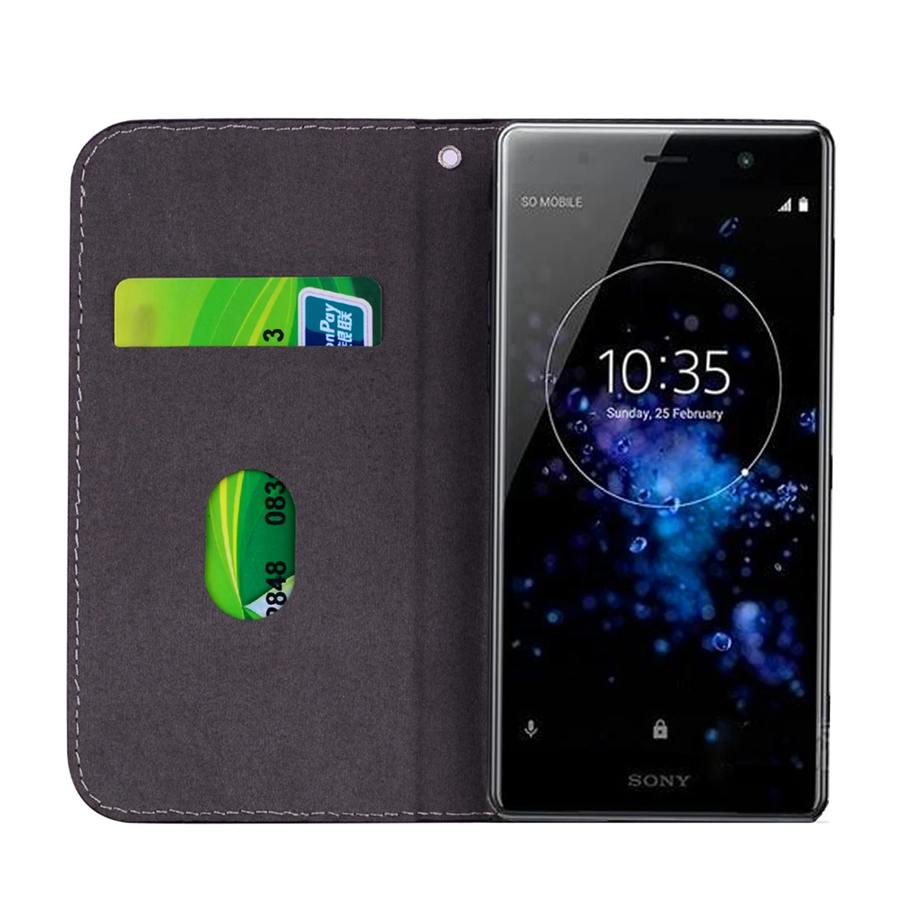 Модный чехол из крокодиловой кожи для Sony Xperia XZ3 XZ2 XZ1 XA2 L2 L1 блестящий