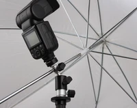 camera flash shoe umbrella holder swivel light stand bracket d type 14 38 inch
