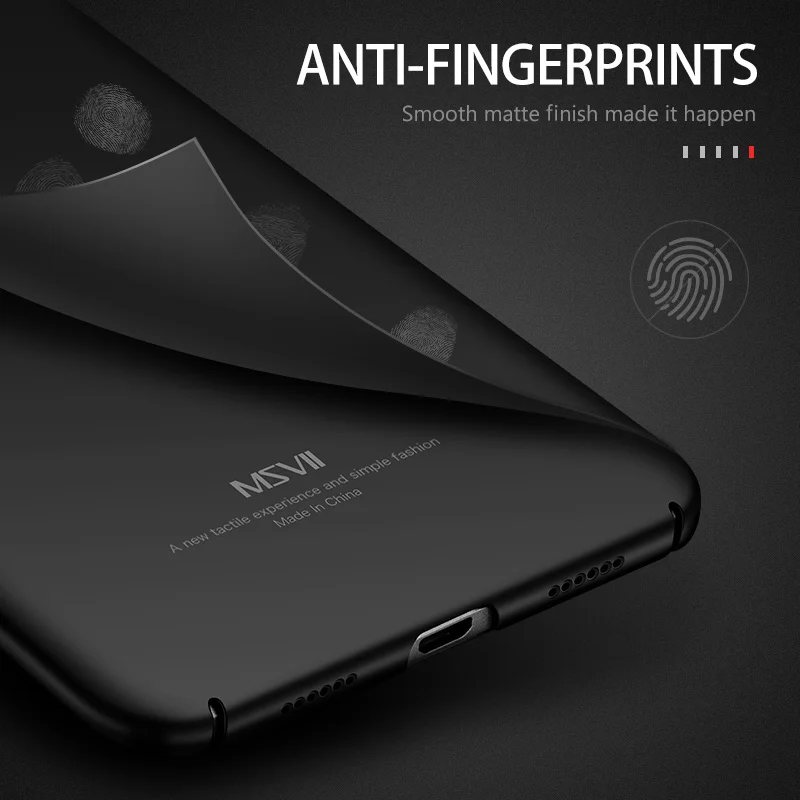 Msvii Чехлы для Xiaomi mi Max 3 Бампер Тонкий полная защита ПК Жесткий противоударный