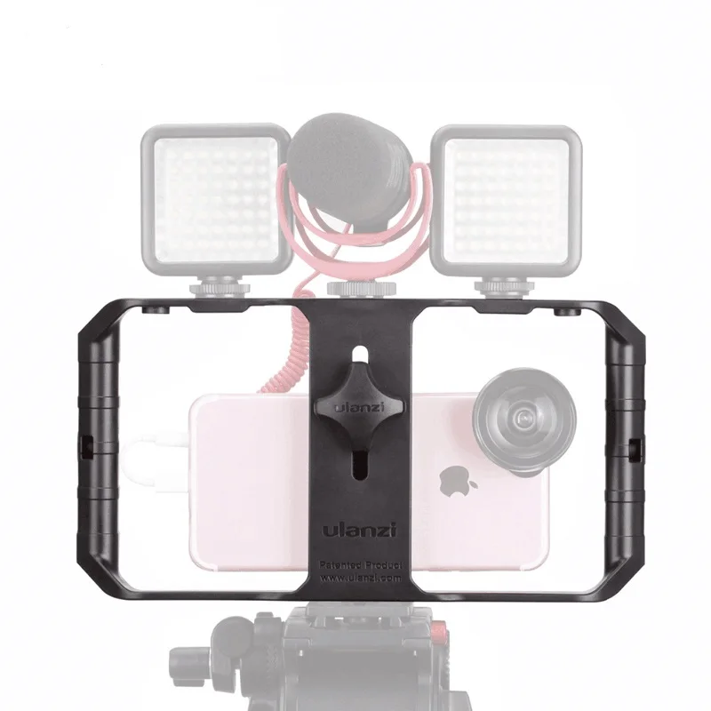 U Rig PRO смартфон стабилизатор ручка Видео w/3 стойки для обуви iPhone X 7 8 плюс Gopro Canon sony