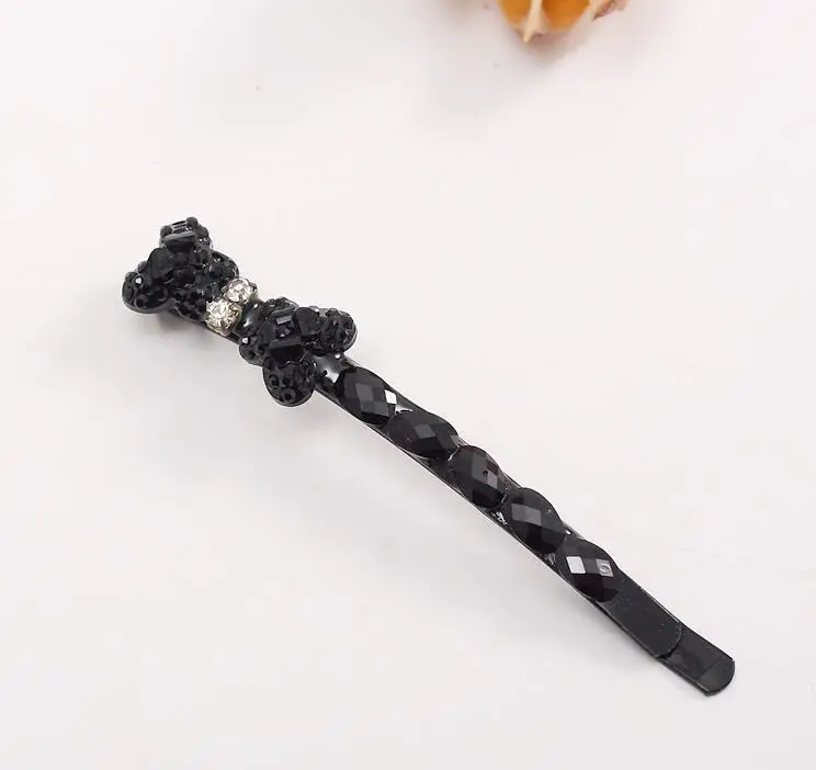 3 шт. Для женщин черный жемчужная заколка заколки для волос девочек Элегантные