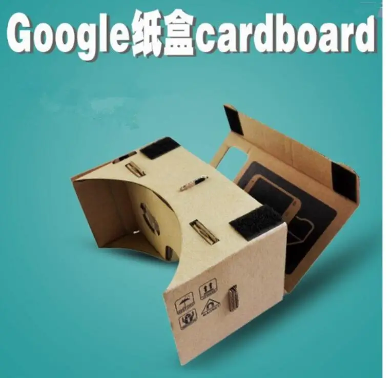 Оптовая продажа 300 шт./лот DIY Google Cardboard VR 3D очки Очки виртуальной реальности