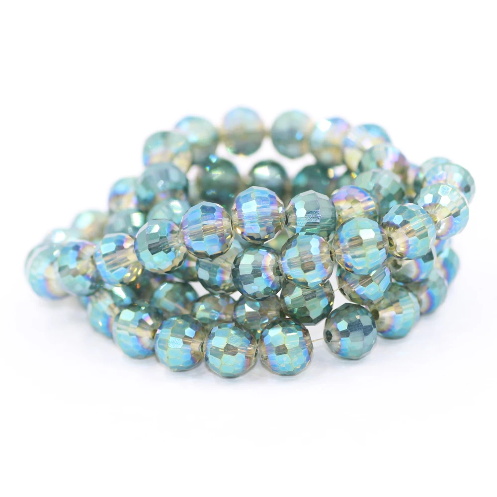 Бусины с разнообразным покрытием 70 шт./лот 8 мм|beads loose|beads for diycrystal glass beads |