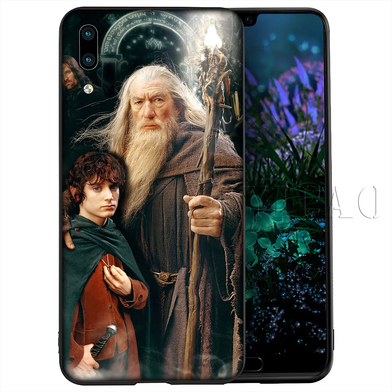 IYICAO The Lord of Rings Hobbit Soft Case for Huawei Y9 Y7 Y6 Prime 2019 Cover Honor 20 8C 8X 8 9 9X 10 Lite 7C 7X 7A Pro |