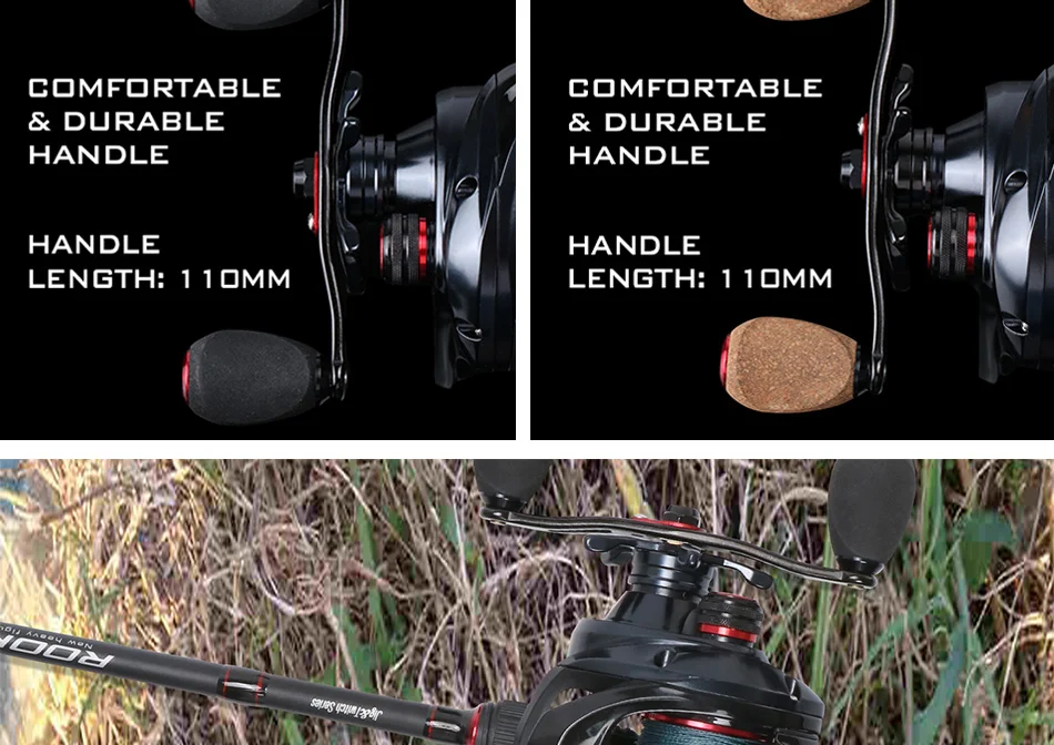 Goture Ares-Max сверхмощная катушка для наживки 10+ 1BB Max Drag 22lbs/10kg 6,3: 1 рыболовные катушки для морской рыбалки