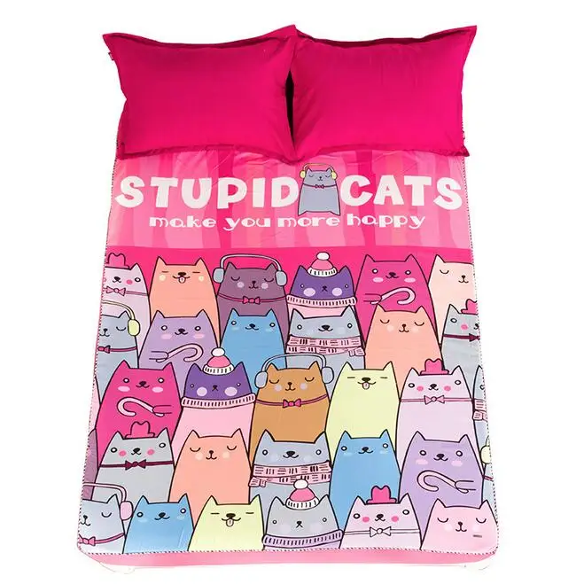 Anime ONE PIECE Sexy Cartoon Fitted Sheets with Elastic Band 120*200 150x200 180*200cm Mattress Cover Teen Adult Dorm Home Decor - Цвет: 14