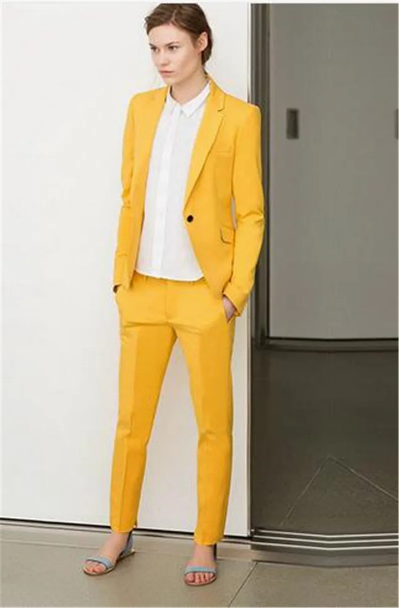 Newest Pant Suits for Women Office Business Suits Formal Work Wear Sets Uniform Styles Elegant Pantsuit Custom Made