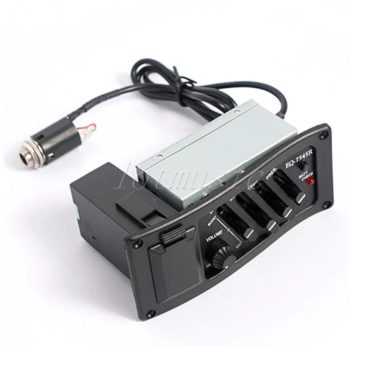 10 комплектов акустическая гитара EQ 7545R пьезо пикап новая система