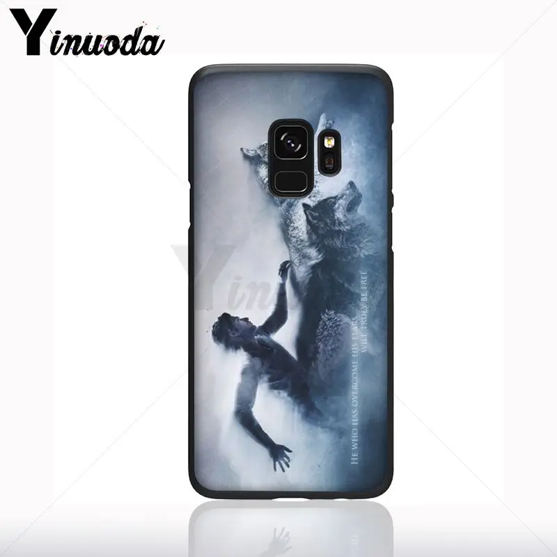 Yinuoda ТВ серии прочный Чехол Teen Wolf черный ТПУ мягкий чехол для телефона samsung Galaxy s9 s8