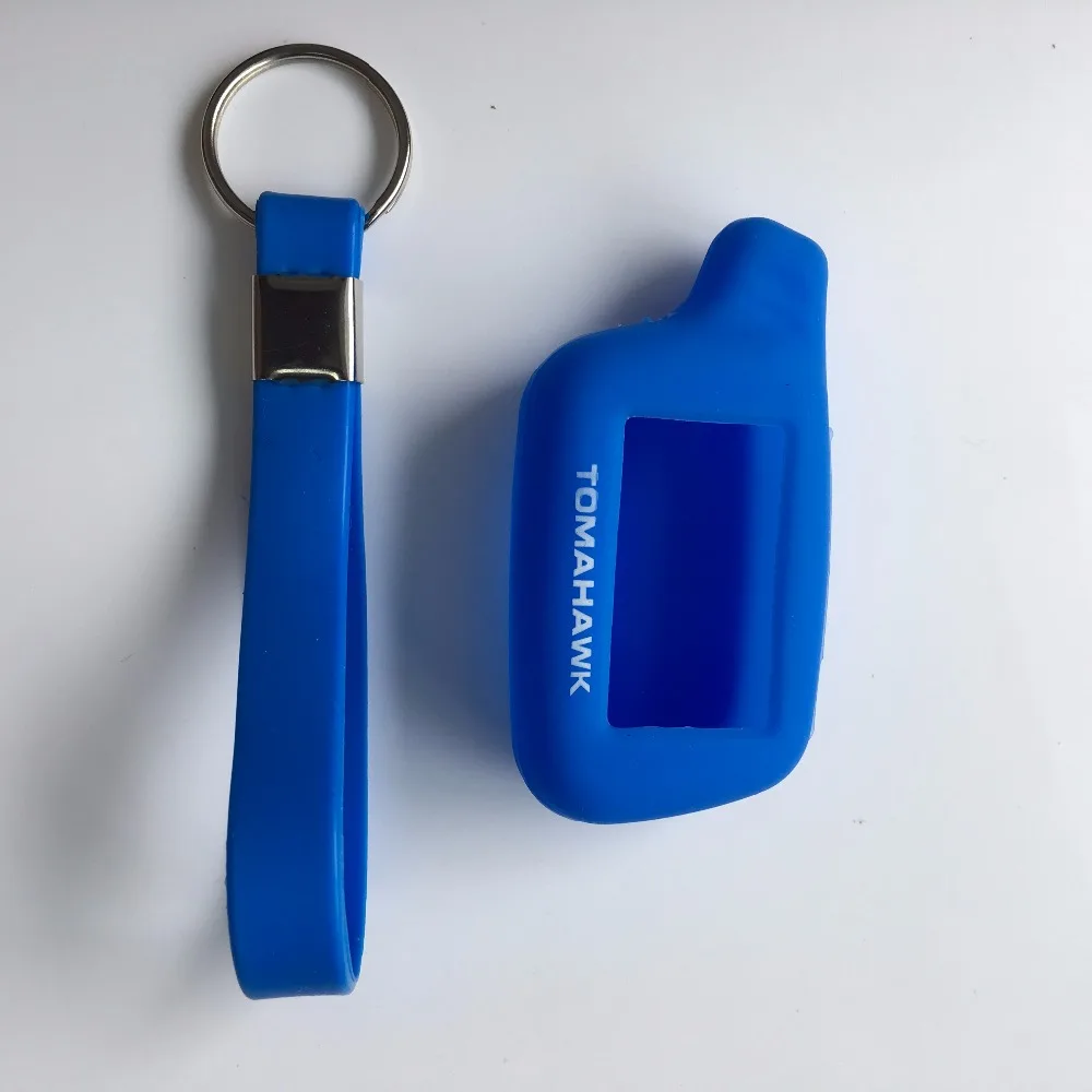 Силиконовый резиновый чехол + брелок для Tomahawk X5 ЖК пульт дистанционного
