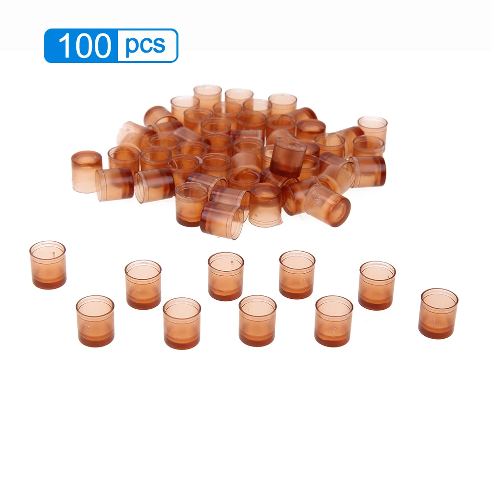 100 шт Пчеловодство Cupkit queen Rearing system пчела полный Catcher клетка пластиковая чашка для выращивания пчелы инструменты
