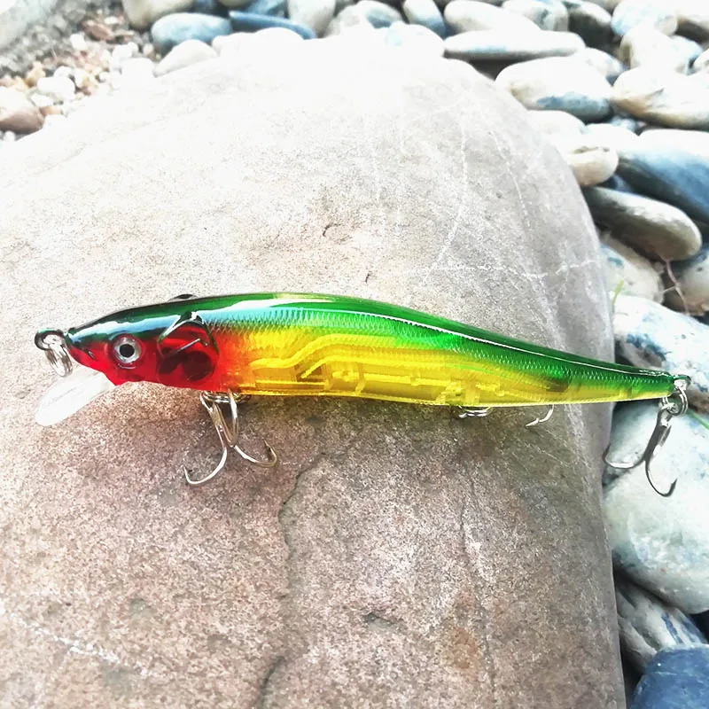 Sealurer Minnow рыболовные приманки 11,5 см 13 г воблер плавающий 6# тройной крючок искусственный Pesca жесткая приманка свимбейт кренкбейт 5 цветов
