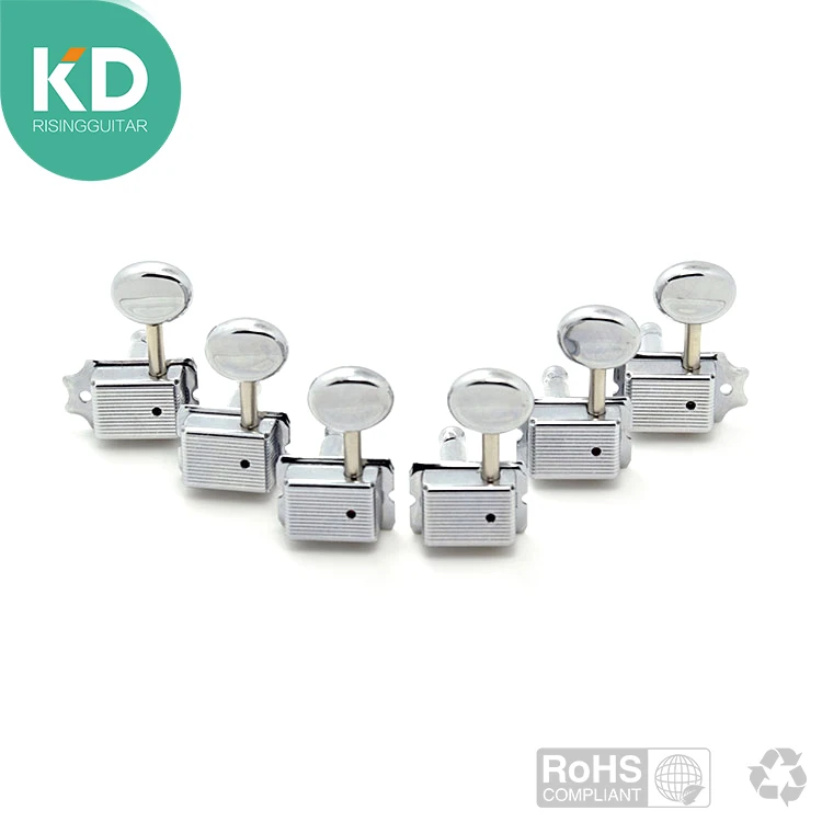 Винтажные гитарные колышки для настройки струн 6 шт. насадок детали FD Stratocaster