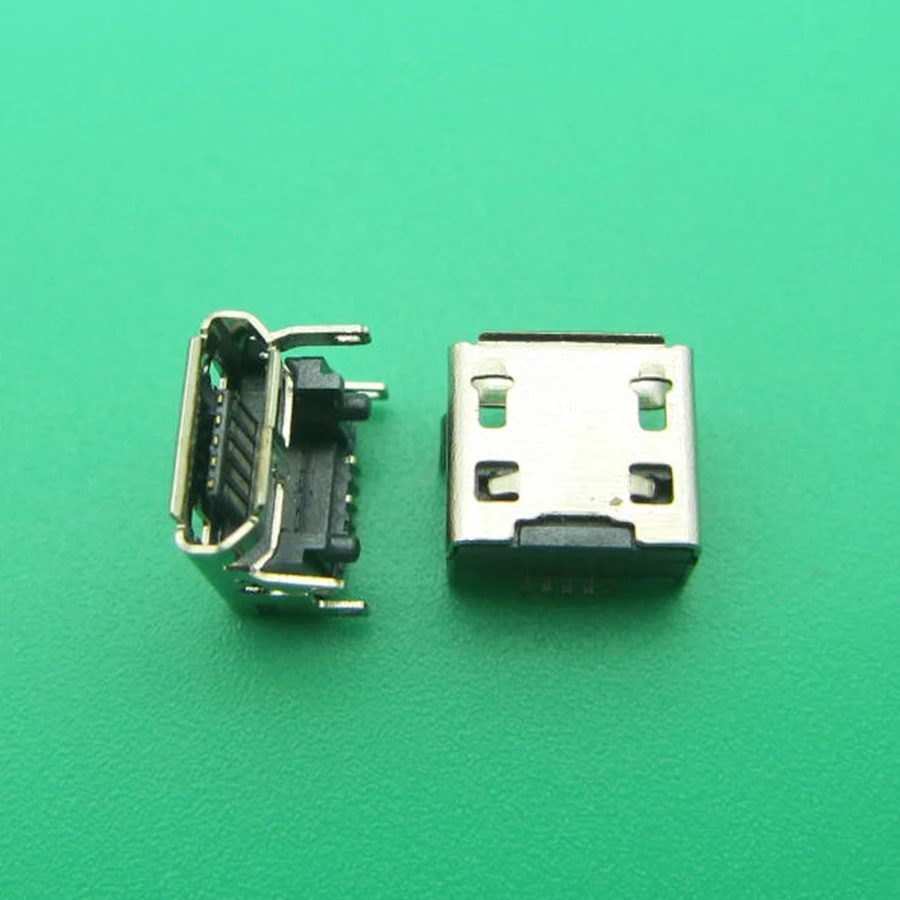 100 шт. для Sony SRS X3 Bluetooth беспроводной динамик Женский 5 pin 5pin Тип B микро мини USB