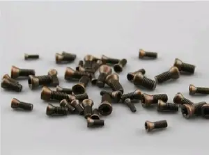 Новые настоящие шурупы Parafusos, торцевые шурупы M2 M2.5 M3 M3.5 M4, лезвие, режущая головка, винтовая вставка для станка ЧПУ, инструментальная штанга