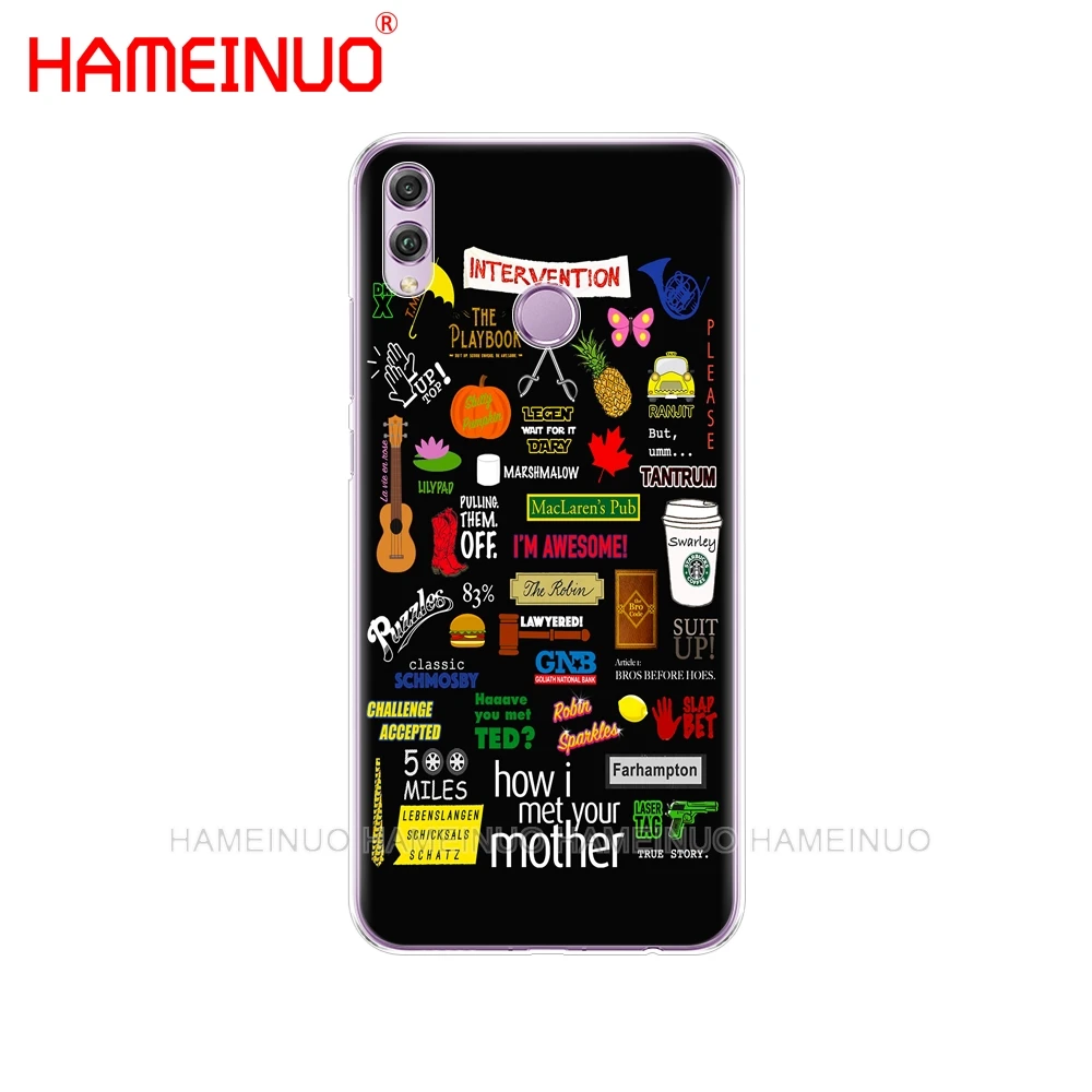 Чехол HAMEINUO с цитатами Как я встретил вашу маму himym чехол для телефона Huawei NOVA 3 3i mate