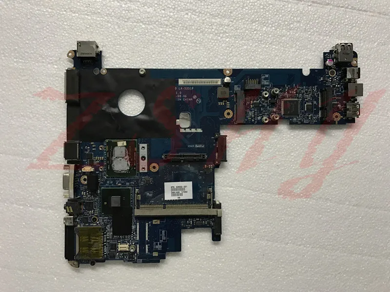 

Материнская плата для ноутбука HP 2540P i5 DDR3 598764-001 Бесплатная доставка 100% ТЕСТ ОК