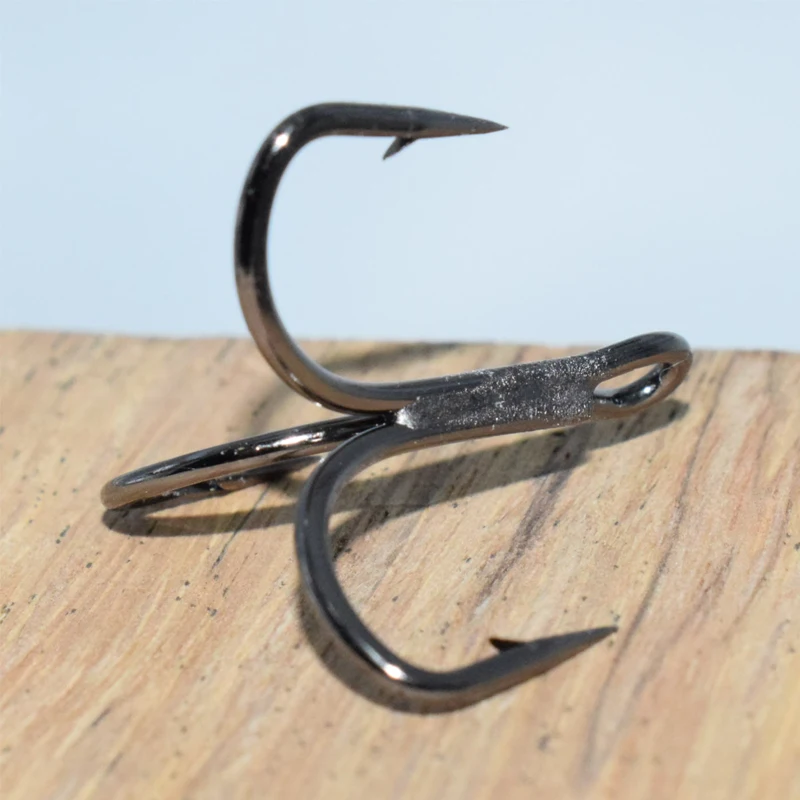 Mustad Рыбалка Крючки TG77NP-BN тройной крючок из высокоуглеродистой стали колючая Jawlock 3X сильная приманка океан рыбалка якорь снасти Pesca