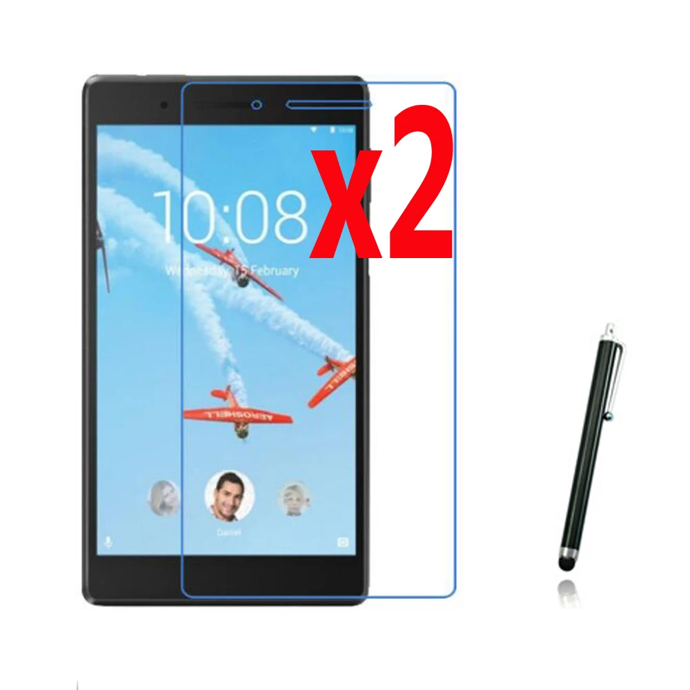 2x ЖК-пленка + ткань 1x Стилус матовая защитная пленка для Lenovo Tab4 7 0 TB-7504F TB-7504N 7&quot |