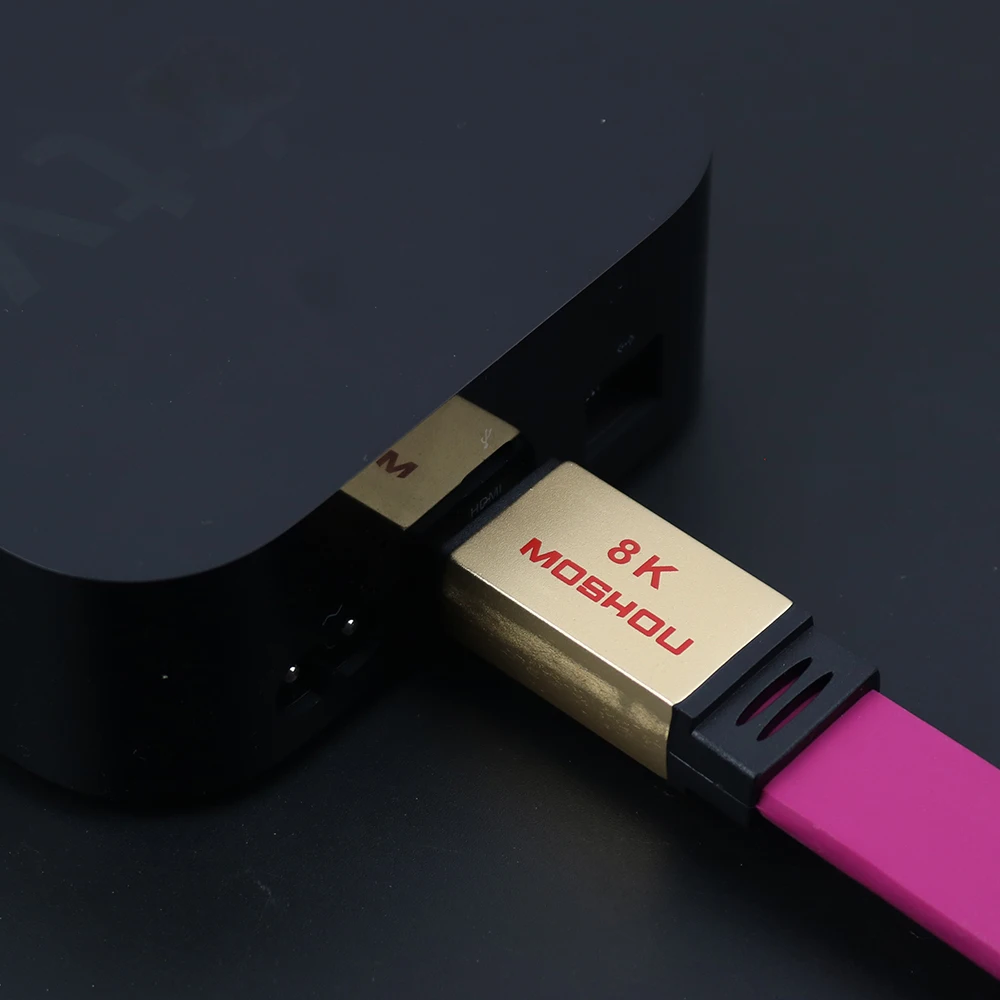 Высокопрочный HDMI совместимый 2 1 кабель Ultra HD (UHD) 8K MOSHOU 48Gbs с аудио и Ethernet HDR