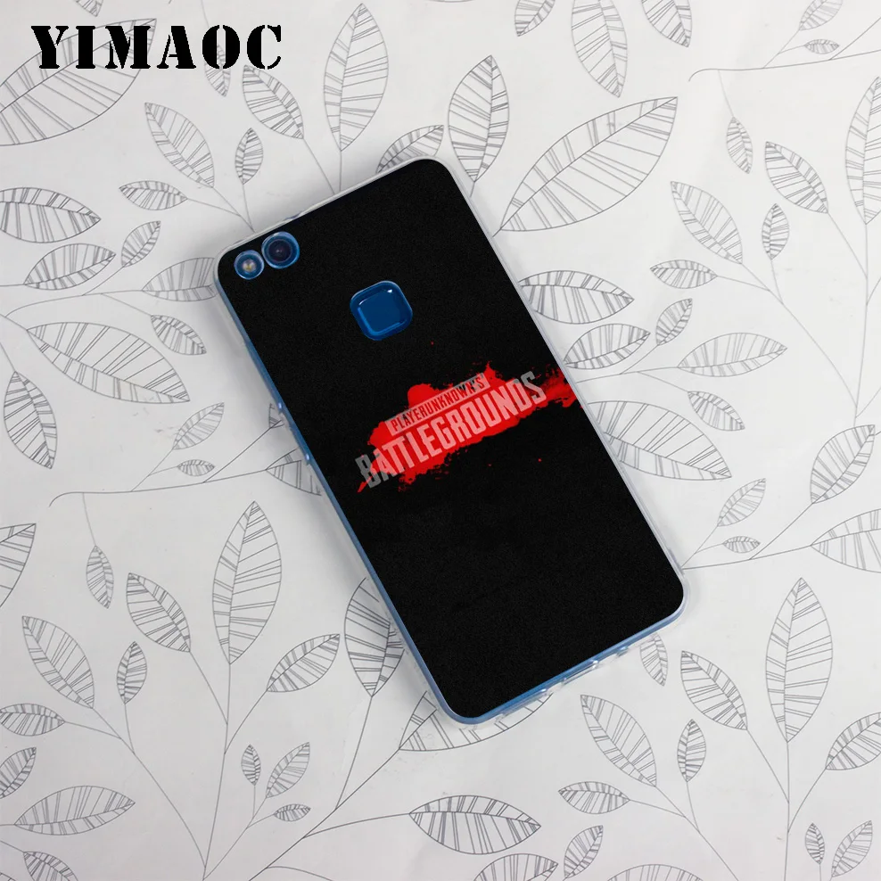 Yimaoc PUBG мягкий чехол для huawei Honor 10 9 8X 8C 8 7C 7X 7A Pro 6A Note Nova 3i 3 2i Y6 Y7 Y9 Prime 2018 |