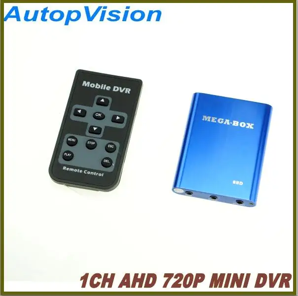 

1 Channel Super Mini CCTV DVR Support SD Card Real-time HD 720P Mini 1Ch AHD DVR Board with AHD mini camera free shipping