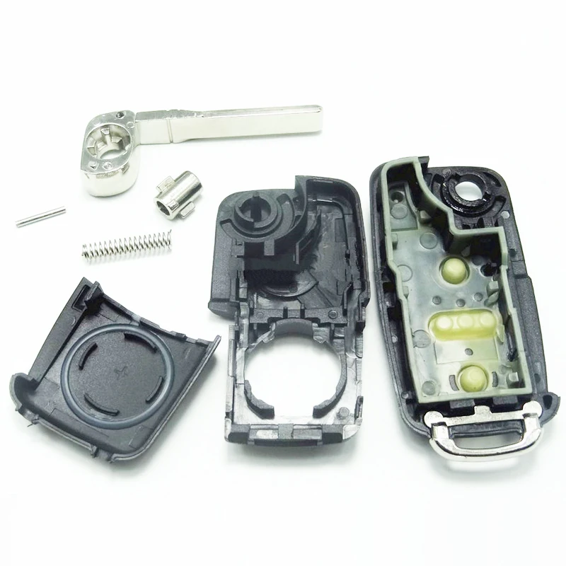 Откидной складной чехол для ключей VW VOLKSWAGEN SEAT SKODA Remote Fob Новый 3 BN шт./лот|shell key|shell