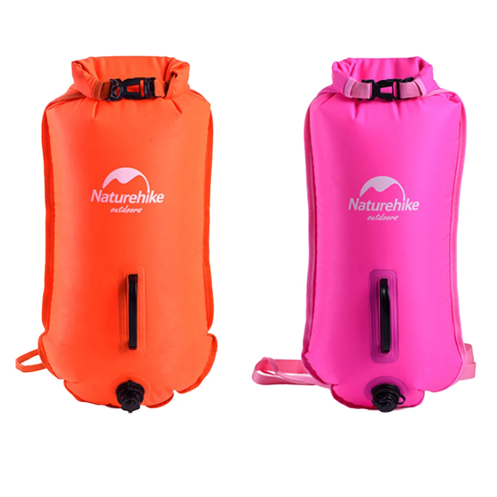 

High Visibility Safety Swim Buoy Tow Float Bag Waist Belt for Open Water Swimming Rafting Kayaking Life-saving Bag