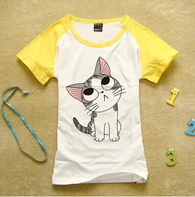 Аниме Chi's Sweet Home Chi модная Милая футболка унисекс для косплея 12 цветов бесплатная