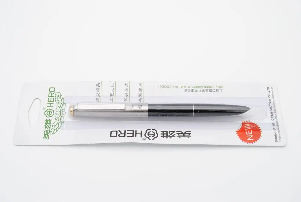 Black Герой 329 авторучка 0,38 мм чернильная ручка NIB(лот № 3 в разных Цвета - Цвет: Black
