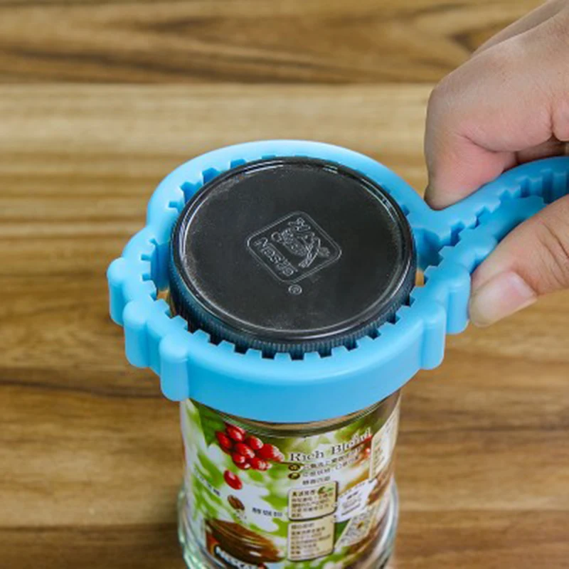 Функциональный контейнер бутылка Jar крышка может открывалка ручной легко твист