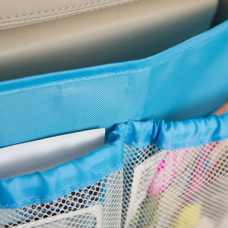 YUU blue Oxford fabric Car Rear Racks Boot Tidy Bag Organizer Organize Auto Storage Box Multi-use Tools organiser | Автомобили и