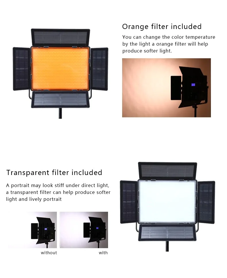 Falconeyes 140W фототехническое оборудование двухцветный светодиодный студийный видео панельный светильник профессиональный свет для фильмов/фильмов DC LP-2805TD
