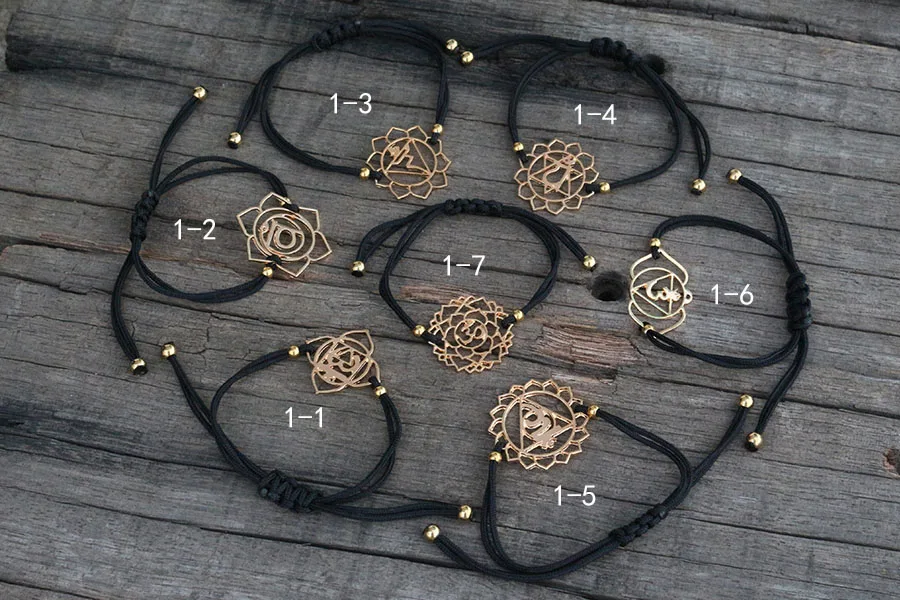 1 шт. 7-я чакра браслет для йоги с короной чакры Браслет означает духовную связь